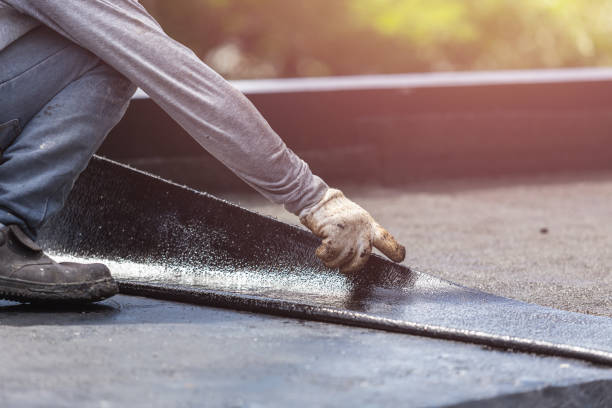 Professional Waterproofing technician working in West Bloomfield, NY